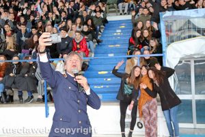 Viterbo - L'assemblea del liceo scientifico Ruffini sulla legalità