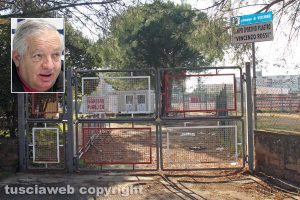 Sport - Calcio - Il campo Vincenzo Rossi al Pilastro - Nel riquadro: Piero Camilli