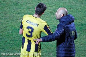 Sport - Calcio - Viterbese - Antonio Calabro e Zhivko Atanasov