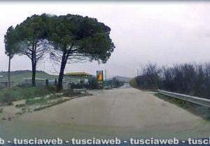 La provinciale Tarquiniese quando piove