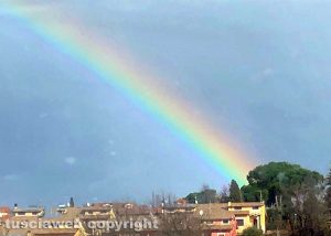 L'arcobaleno a Bassano In Teverina