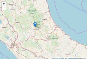L'aquila - scossa di terremoto con epicentro Pizzoli