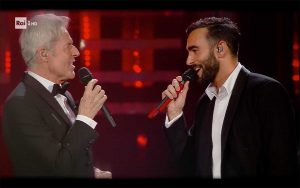 Sanremo 2019 - Claudio Baglioni e Marco Mengoni