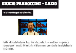 Giulio Parroccini a "Cuochi d'Italia"