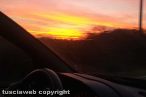Viterbo - Il tramonto
