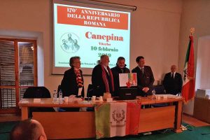 Canepina - Celebrato il 170esimo anniversario della Costituzione della Repubblica Romana