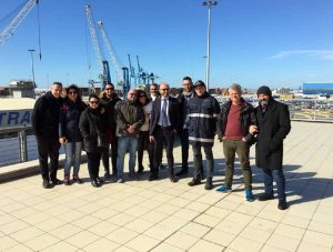 Civitavecchia - Visita doganale dell'Albania all'ufficio dell'Adm