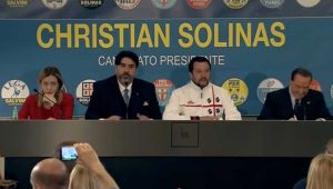 Cagliari - Conferenza elezioni regionali