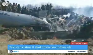 Pakistan - Aereo indiano abbattuto