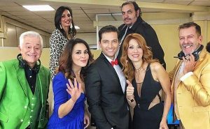 Il cast dello spettacolo Call center 3.0