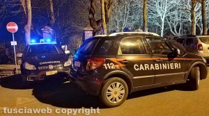Montefiascone - I controlli dei carabinieri a piazzale Roma e al prato giardino