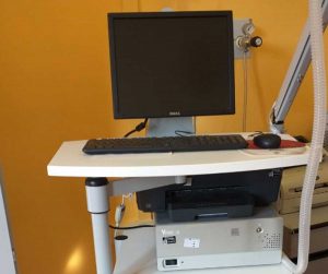 Acquapendente - Uno degli strumenti in uso a Pneumologia