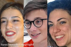 Chiara Bordi, Andrea Ciarrocchi e Lucia Ferrante