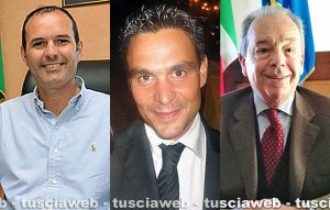Sergio Caci, Alessandro Fiordomi e Carmelo Messina