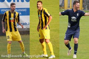 Sport - Calcio - Viterbese - Da sinistra: Mignanelli, Atanasov e Rinaldi