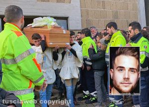Cellere - I funerali di Andrea Paoletti