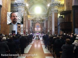 Ronciglione - I funerali di Bruno Pastorelli