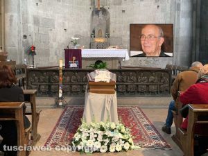 Viterbo - I funerali di don Angelo Gargiuli