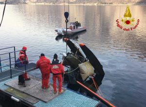 Vigili del fuoco - Il recupero dell'idrovolante