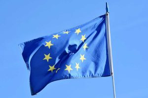 La bandiera dell'Unione Europea
