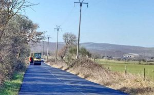 Vetralla - I lavori di asfaltatura in località Dogane