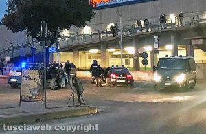 Viterbo - Posto di controllo in località Riello