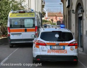 Montefiascone - L'intervento del 118