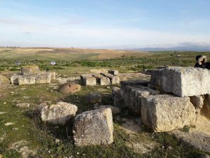 Tarquinia - Studenti di Macerata e Nepi all'area archeologica della Civita