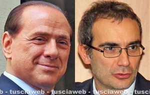 Silvio Berlusconi e Fabrizio Tucci