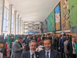 L'assemblea nazionale di Forza Italia
