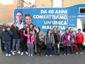 La manifestazione Aipd in sala Regia