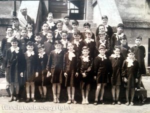 Viterbo - Anni '50 - Foto di classe
