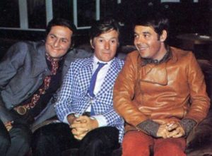 Mario Marenco con Renzo Arbore e Gianni Boncompagni