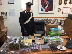Cerveteri - Gli 11 kg di droga sequestrata