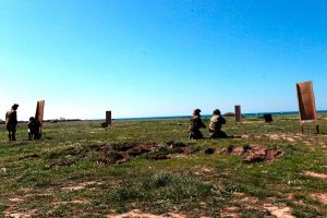 Viterbo - Gli allievi marescialli a lezione di tiro e combattimento militare