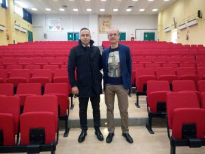 Viterbo - Itt "Da Vinci" - Pietro Nocchi nella nuova aula magna
