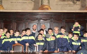Viterbo - La presentazione del camp del Real Madrid