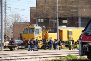 Orte - Stazione - Il punto in cui sarebbe avvenuto l'incidente
