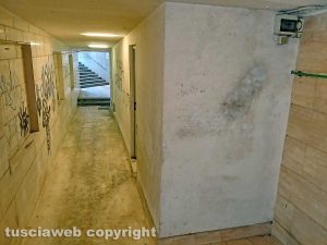 Montefiascone - I bagni pubblici nel sottopassaggio di viale Roma