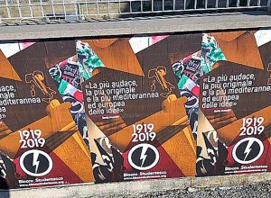 I manifesti a firma del Blocco Studentesco