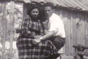 Viterbo - Filomena (nipote della Bronca) con il marito Ludovico