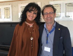 Acquapendente - La dirigente scolastica Luciana Billi e Carlo Massullo