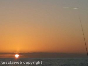 Aerei nel cielo di Marina di Cerveteri
