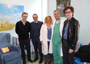Tarquinia - Nuovo look per la sala di aspetto dell'ospedale