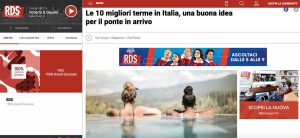 Viterbo - Le terme tra le dieci migliori secondo Rds