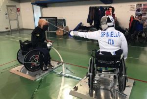 La giornata di sport in carrozzina al Paolo Savi