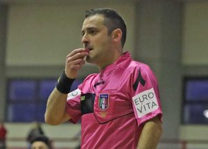 Sport - Calcio a cinque - L'arbitro Angelo Ricci