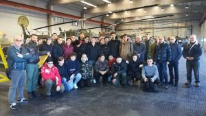 Viterbo - Gli studenti dell'Itt Da Vinci al centro addestrativo dell’aviazione dell’Esercito