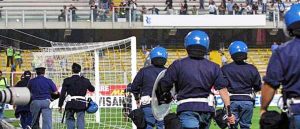 Polizia allo stadio