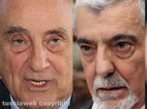 Ugo Gigli e l'ex pm Renzo Petroselli